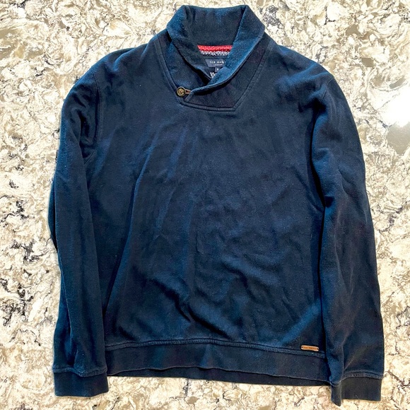 Ted Baker Shawl Collar Sweater / Sweatshirt - Picture 1 of 5